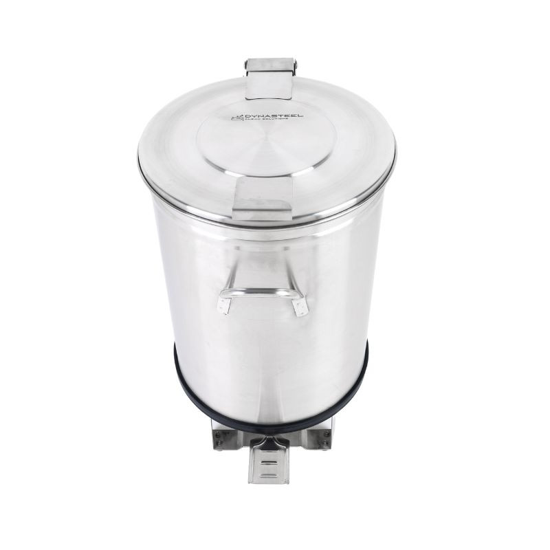 Lixeira de Aço Inoxidável com Pedal - 50 L - Dynasteel Lixeira de Aço Inoxidável com Pedal - 50 L - Dynasteel