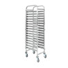 Escala de Pastelaria em Inox 16 Níveis - 600 x 400 mm - Dynasteel
