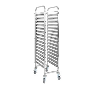 Escala de Pastelaria em Inox 16 Níveis - 600 x 400 mm - Dynasteel