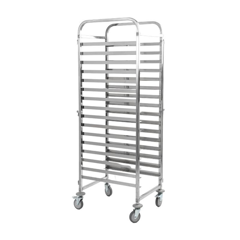 Escala Gastronorm 15 Níveis - GN 1/1 da Dynasteel: Armazenamento profissional otimizado. Escala Gastronorm 15 Níveis - GN 1/1 da Dynasteel: Armazenamento profissional otimizado.