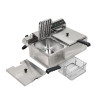 Fritadeira profissional Dynasteel - 2 x 10 L | Capacidade 20 L | Aço inoxidável | Potência 2 x 3000 W