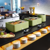 Chafing Dish UNIQ Verde - GN 1/1 - 4 L | HENDI - Apresentação de Buffet Profissional