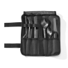 Conjunto de 6 Utensílios de Cozinha Chef Preto HENDI | Ferramentas ergonômicas em aço inoxidável e revestimento preto | Ideal pa