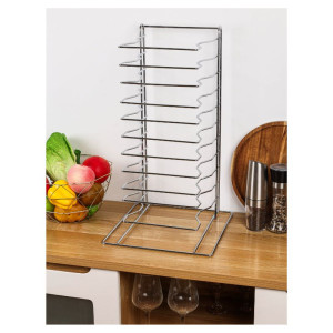 Estante para Pratos de Pizza - 11 Níveis - Dynasteel
