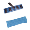 Kit Carrinho de Lavagem com Suporte e Franja - 2 x 15 L | Azurdi
