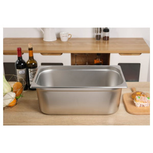 Bandeja Gastronorm GN 1/1 Inox 28L - Profundidade 200 mm | Dynasteel