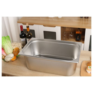 Bandeja Gastronorm GN 1/1 Inox 28L - Profundidade 200 mm | Dynasteel