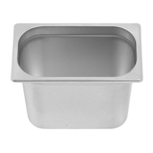 Bandeja Gastronorm GN 1/4 em Aço Inoxidável - Resistente e prática
