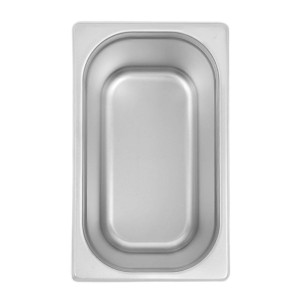Bandeja Gastronorm GN 1/4 em Aço Inoxidável - Resistente e prática