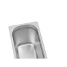 Bandeja Gastronorm GN 1/4 em Aço Inoxidável - Resistente e prática
