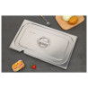 Tampa GN 1/1 em aço inoxidável para recipiente gastronorm - Dynasteel