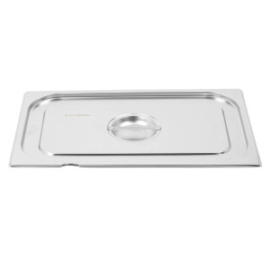 Tampa GN 1/1 em aço inoxidável para recipiente gastronorm - Dynasteel